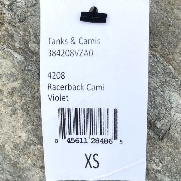 NWT New Cabi Women's Racer Back Purple/Plum Cami Tank Top XS #4208 - Picture 5 of 6